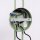 Wandlampe Stahl Salbei Schalter 2-flammig E14 H:30cm