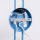 Wandlampe Stahl Hellblau Schalter 2-flammig E14 B:150cm