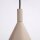 Pendelleuchte Stahl Taupe Modern E27 Ø24,5 cm rund