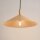Pendelleuchte Stahl Gold Modern E27 Ø40 cm rund
