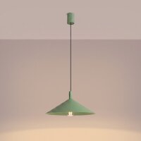 Pendelleuchte Stahl Salbei Modern E27 Ø40 cm rund