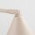Tischlampe schwenkbar drehbar Stahl Taupe E14 H:35cm