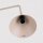 Tischlampe schwenkbar drehbar Stahl Taupe E14 H:35cm