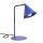 Tischlampe schwenkbar drehbar Stahl Ultramarin E14 35cm