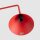 Tischlampe schwenkbar drehbar Stahl Rot E14 H:35cm