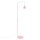 Stehlampe schwenkbar drehbar Stahl Rosa E14 H:165cm