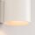 Wandlampe Up Down indirekt Aluminium Beige G9 10cm rund