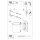 Wandlampe Up Down indirekt Aluminium Taupe G9 10cm rund