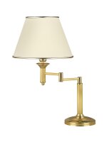 Lampe de table PENELO en laiton 56cm orientable...