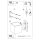 Wandlampe Up Down indirekt Aluminium Taupe G9 B:10cm