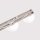 Deckenlampe blendarm Glas Stahl Taupe 3-flammig G9 50cm