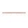 Deckenlampe blendarm Glas Stahl Ockerrot G9 L:120cm