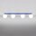 Deckenlampe Glas Stahl Ultramarin 4-flammig G9 L:88cm