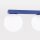 Deckenlampe Glas Stahl Ultramarin 6-flammig G9 L:120cm