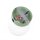 Wandlampe Schalter blendarm Glas Stahl Salbei G9 T:14cm
