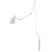 Applique murale blanche Design moderne Lampe de lecture...