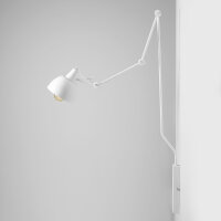 Applique murale blanche Design moderne Lampe de lecture...
