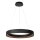 LED Pendelleuchte Beton Schwarz CCT 2200-3300K Ø60 cm