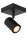 Deckenspot schwenkbar drehbar Schwarz GU10 B:10 cm