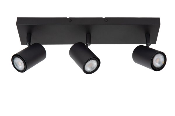 Deckenspot schwenkbar Schwarz 3-flammig GU10 L:40 cm