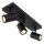 Deckenspot schwenkbar Schwarz 3-flammig GU10 L:40 cm