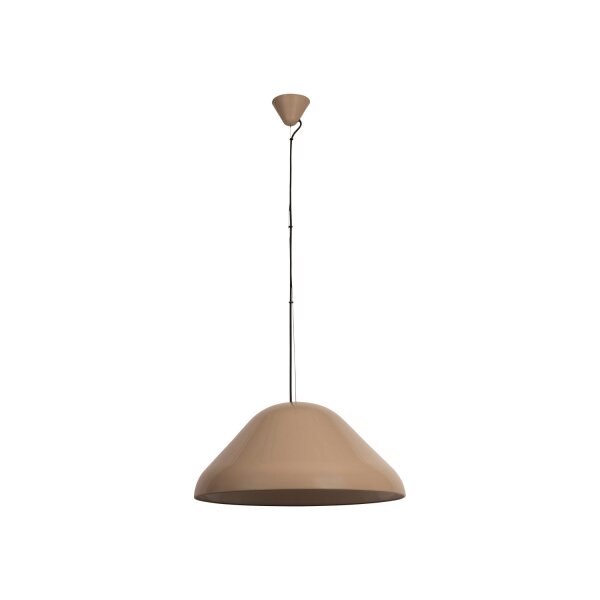 Pendelleuchte verstellbar Taupe Retro E27 Ø56 cm