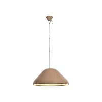 Pendelleuchte verstellbar Taupe Retro E27 &Oslash;56 cm