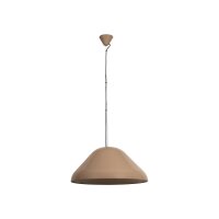 Pendelleuchte verstellbar Taupe Retro E27 Ø56 cm