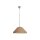 Pendelleuchte verstellbar Taupe Retro E27 Ø56 cm