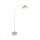 Bogenlampe XXL Fußschalter Beige Retro E27 H:210 cm
