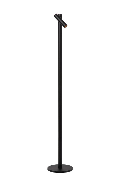 LED Stehleuchte Akku verstellbar Schwarz 2700K IP54