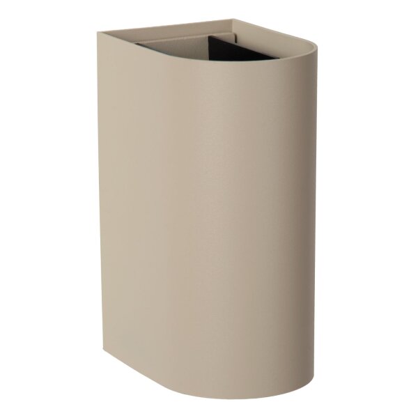 LED Außenwandlampe Aluminium Taupe CCT 2200-3000K IP54