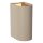 LED Außenwandlampe Aluminium Taupe CCT 2200-3000K IP54