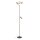 LED Stehleuchte schwenkbar Kaffeebraun CCT 2700-4000K