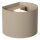 LED Wandleuchte Up Down Taupe CCT 2200-3000K IP54 rund