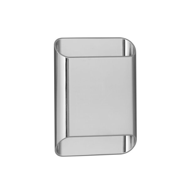LED Wandleuchte Up Down Chrom 2200-3000K IP54 B:14,5 cm
