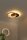 LED Deckenlampe dimmbar Schwarz Ring 2700K L:39,1 cm