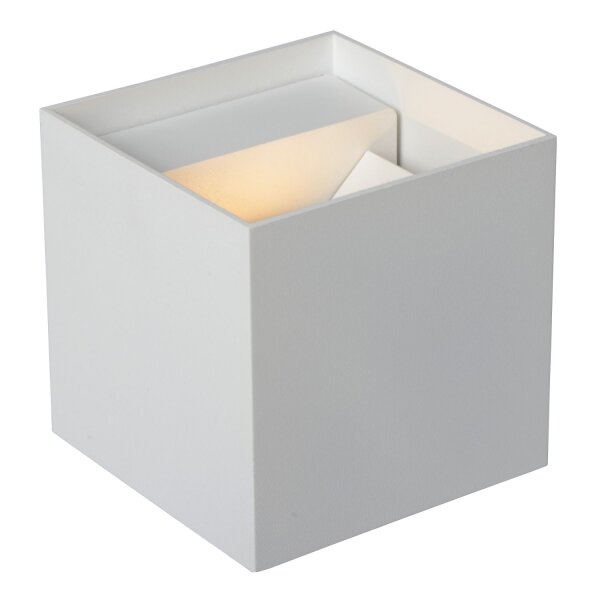 LED Wandleuchte Up Down Weiß 2700K IP54 B:10 cm 160 lm