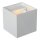 LED Wandleuchte Up Down Weiß 2700K IP54 B:10 cm 160 lm