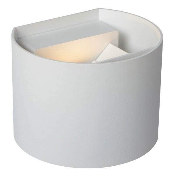 LED Wandleuchte Up Down Weiß 2700K IP54 B:13,5 cm