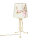 Tischleuchte CRINE Shabby Chic 42cm Blumen