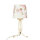 Tischleuchte CRINE Shabby Chic 42cm Blumen