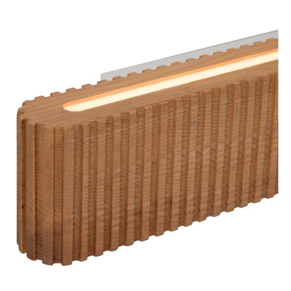 LED Wandlampe Up Down Holz hell CCT 2200-3000K B:45 cm