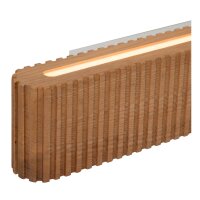 LED Wandlampe Up Down Holz hell CCT 2200-3000K B:45 cm