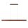LED H&auml;ngelampe Up Down Holz CCT 2200-3000K L:150 cm
