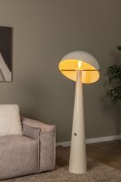 Stehleuchte schwenkbar Drehdimmer Beige Retro E27