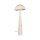 Stehleuchte schwenkbar Drehdimmer Beige Retro E27