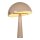 Stehlampe schwenkbar Drehdimmer Taupe Retro E27 142 cm