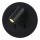LED Wandspot schwenkbar drehbar Schwarz 3000K B:14 cm