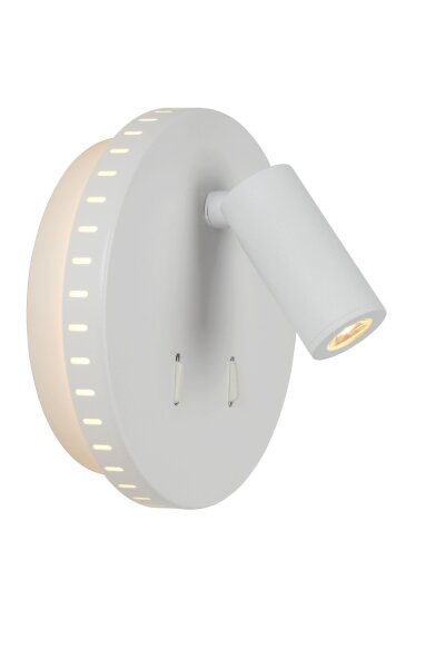 LED Wandspot schwenkbar drehbar Weiß 3000K T:14 cm